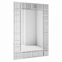 зеркало большое венецианское с фацетом белое слайс-2 в Братске