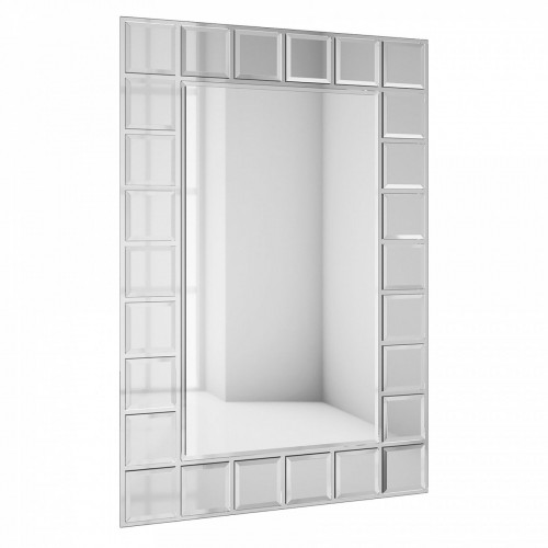 зеркало большое венецианское с фацетом белое слайс-2 в Братске