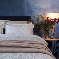 комплект постельного белья decoflux сатин евро victoria ivory в Братске