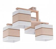 потолочная люстра tk lighting 562 lea white 4 в Братске