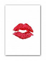 постер kiss а3 (красный) в Братске