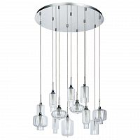 дизайнерская подвесная люстра spot light larissa 1891228 хром в Братске