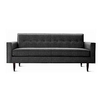 диван bantam sofa большой прямой темно-серый в Братске