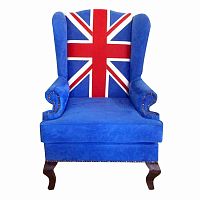 каминное кресло union jack classic в Братске