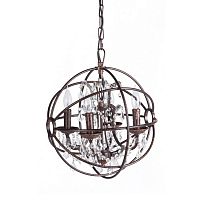 люстра foucault's orb crystal (40*40*45) бронза в Братске