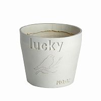 цветочный горшок lucky белый в Братске