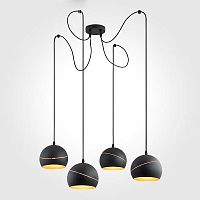 подвесная люстра tk lighting 2221 yoda black orbit в Братске