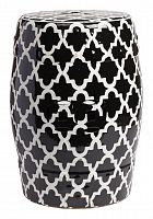 керамический столик-табурет istanbul stool black в Братске