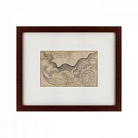 картина: drawing in the saz style of a dragon amid foliage, османская империя, 1540 в Братске