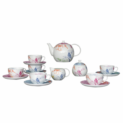чайный сервиз sienna 17 pcs tea set в Братске