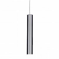 подвесной светодиодный светильник ideal lux ultrathin sp1 small round cromo в Братске