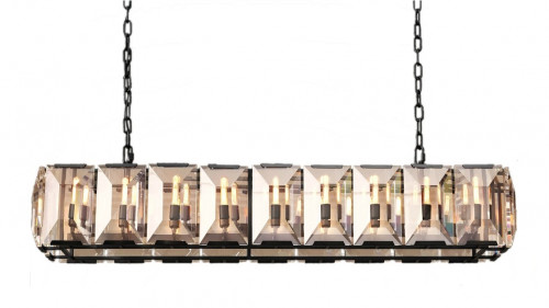 люстра harlow l130 черное основание, прозрачное стекло в Братске