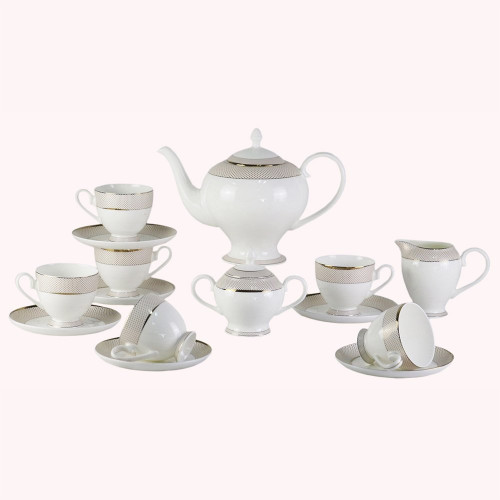 чайный сервиз bianko 17 pcs tea set в Братске