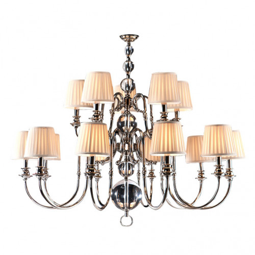 люстра holandesa от schuller прозрачная/стальной/кремовая в Братске