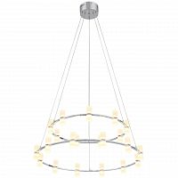 подвесная светодиодная люстра st luce cilindro sl799.103.21 белая в Братске