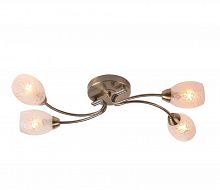 потолочная люстра idlamp carmina 201/4pf-oldbronze в Братске