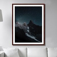 картина: the sky in the night alps в Братске
