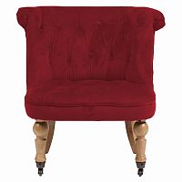 кресло amelie french country chair красное в Братске