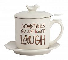 чайный набор sometimes you just have to laugh в Братске