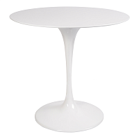 стол eero saarinen style tulip table top mdf d80 глянцевый белый в Братске