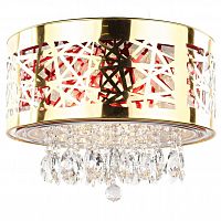 люстра nicolette золото, прозрачная в Братске