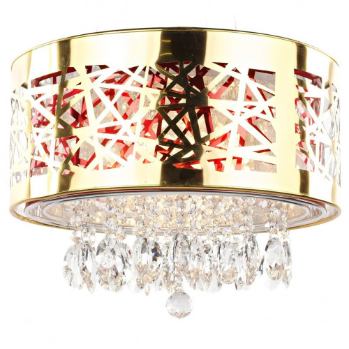 люстра nicolette золото, прозрачная в Братске