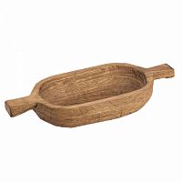 плошка коричневый,ручки ,15*27 в Братске