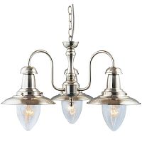 подвесная люстра arte lamp fisherman a5518lm-3ss в Братске