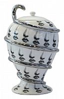 декоративная ваза с крышкой пьеро форназетти serpentino silver в Братске