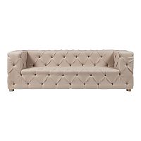 диван soho tufted прямой бежевый в Братске