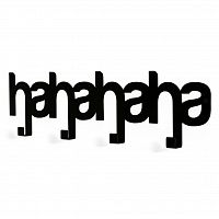 вешалка hahaha черная в Братске