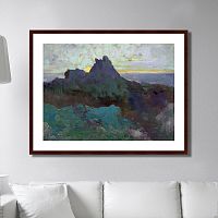 картина: rocky peak, 1875г. в Братске
