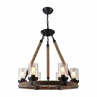 подвесная люстра arte lamp a1693sp-6br в Братске