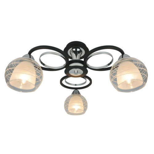 потолочная люстра arte lamp ginevra a1604pl-3bk в Братске