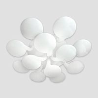 потолочная светодиодная люстра ambrella light orbital cloud fc26/12 wh 432w d1140 в Братске