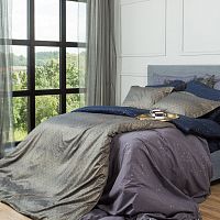 комплект постельного белья decoflux сатин евро twist dark в Братске