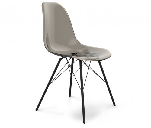 стул dsr дымчатый s37 (eames style) в Братске