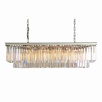 люстра odeon l120 silver прозрачное стекло в Братске