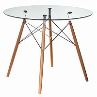 стол eames style натуральное дерево в Братске