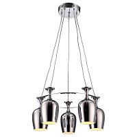 подвесная люстра arte lamp rondo a8071lm-5cc в Братске