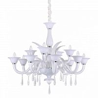 подвесная люстра ideal lux renoir sp12 bianco в Братске