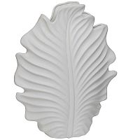 ваза белая leaf 30*11,5*37,5 в Братске