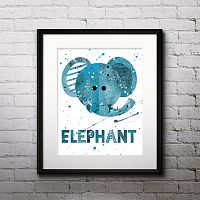 постер elephant а4 в Братске
