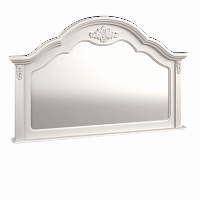 зеркало белое фигурное на комод aletan в Братске
