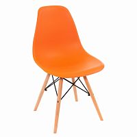 стул деревянный eames pc-015 orange в Братске