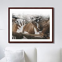 картина: mountain under mist, iceland no 1 в Братске