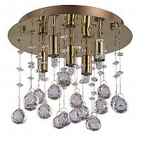 потолочный светильник ideal lux moonlight pl5 oro в Братске
