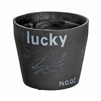 цветочный горшок lucky чёрный в Братске