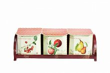 набор емкостей для хранения на подставке fruits в Братске